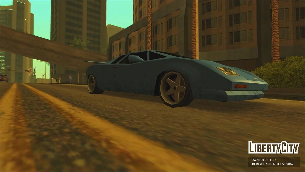 Infernus из бета-версии Vice City / GTA San Andreas