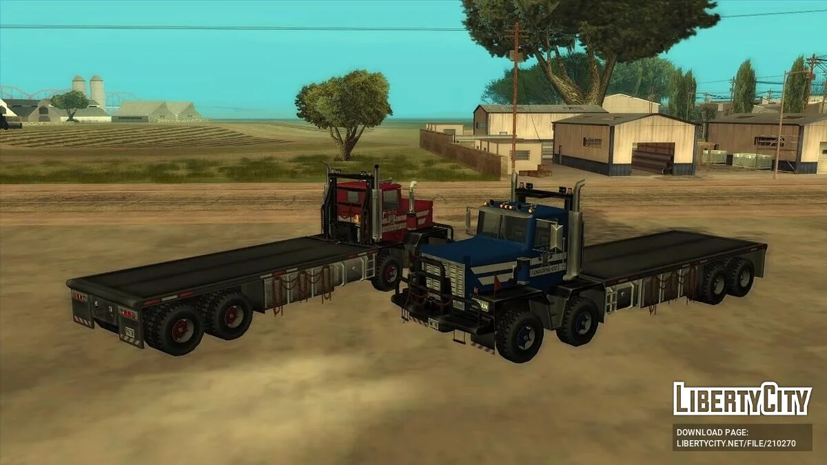 Jobuilt Odin Flatbed & Semi / GTA San Andreas