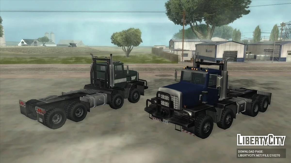 Jobuilt Odin Flatbed & Semi / GTA San Andreas