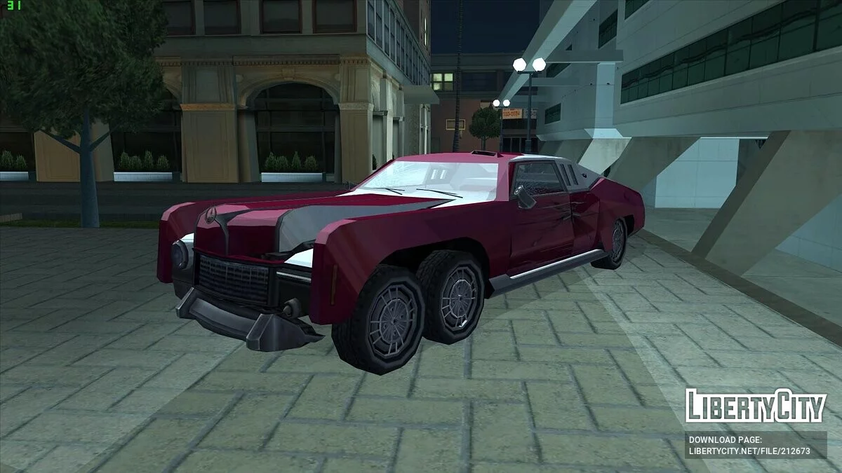 Villefort Alvarado V4F 570 Delegate (Cyberpunk 2077) / GTA San Andreas