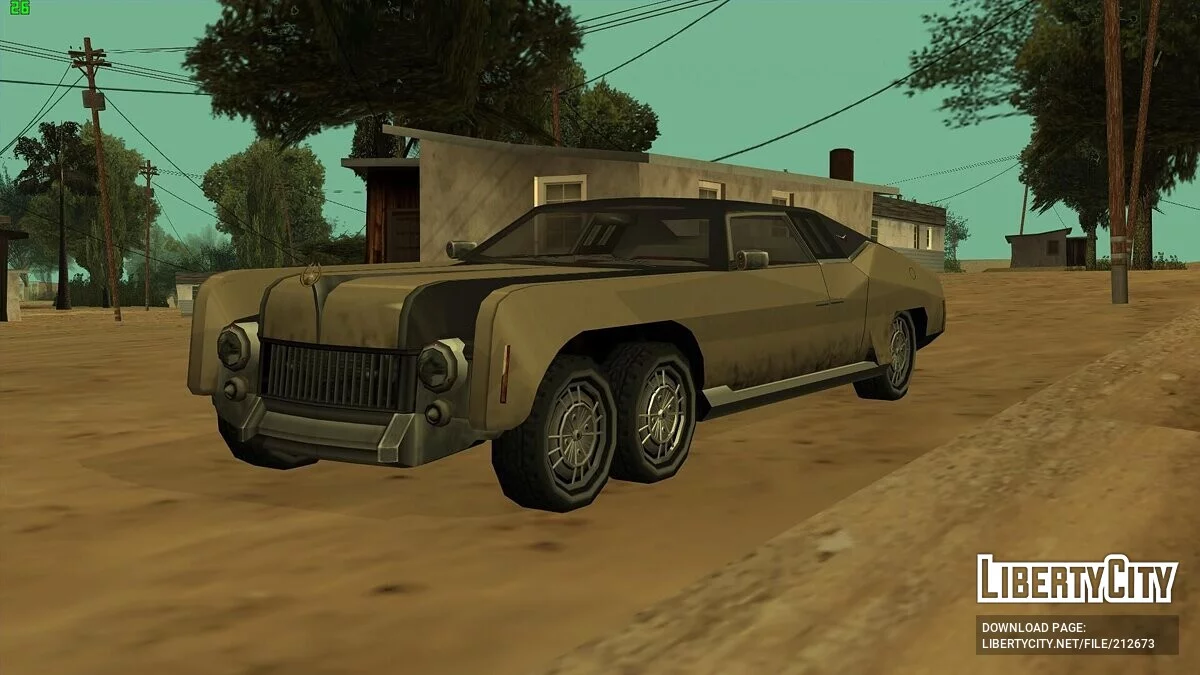 Villefort Alvarado V4F 570 Delegate (Cyberpunk 2077) / GTA San Andreas