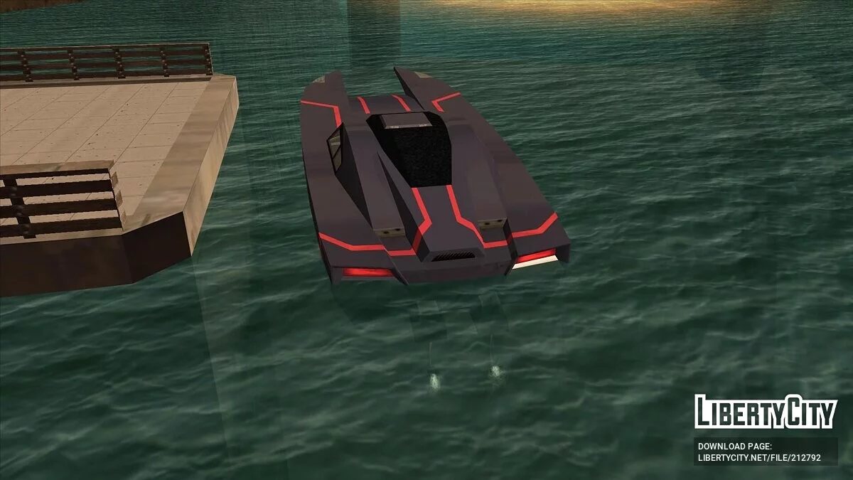 Squalo X7 из Just Cause 3 / GTA San Andreas