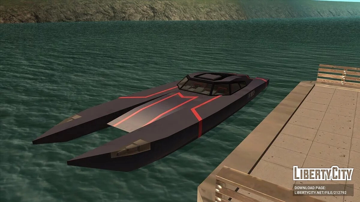Squalo X7 из Just Cause 3 / GTA San Andreas