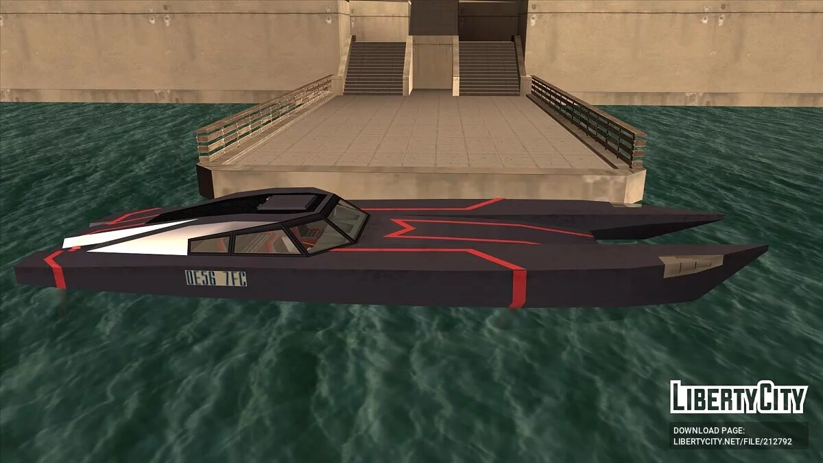 Squalo X7 из Just Cause 3 / GTA San Andreas
