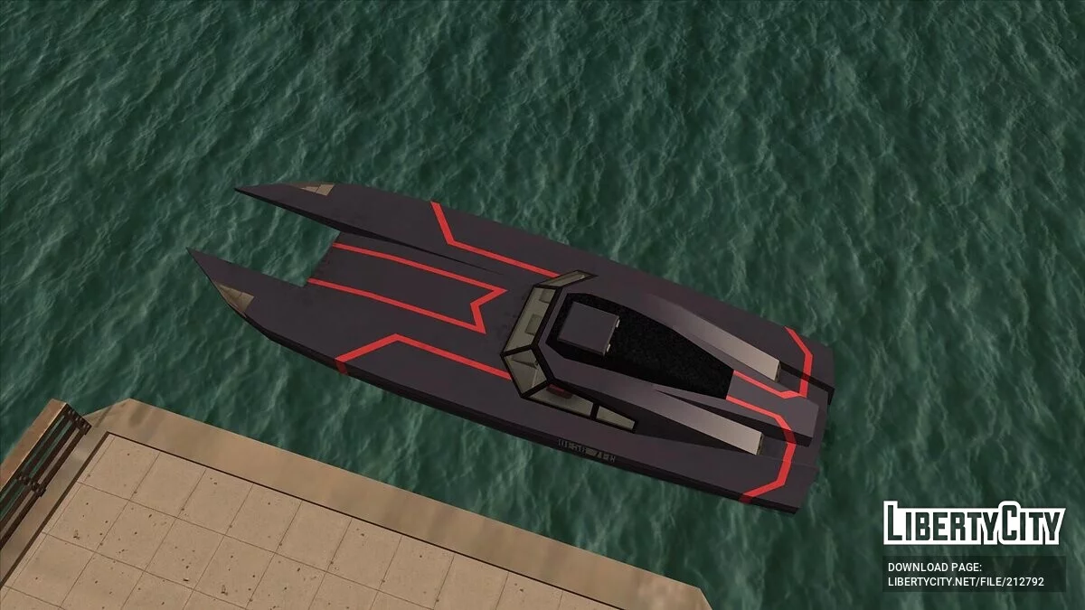 Squalo X7 из Just Cause 3 / GTA San Andreas