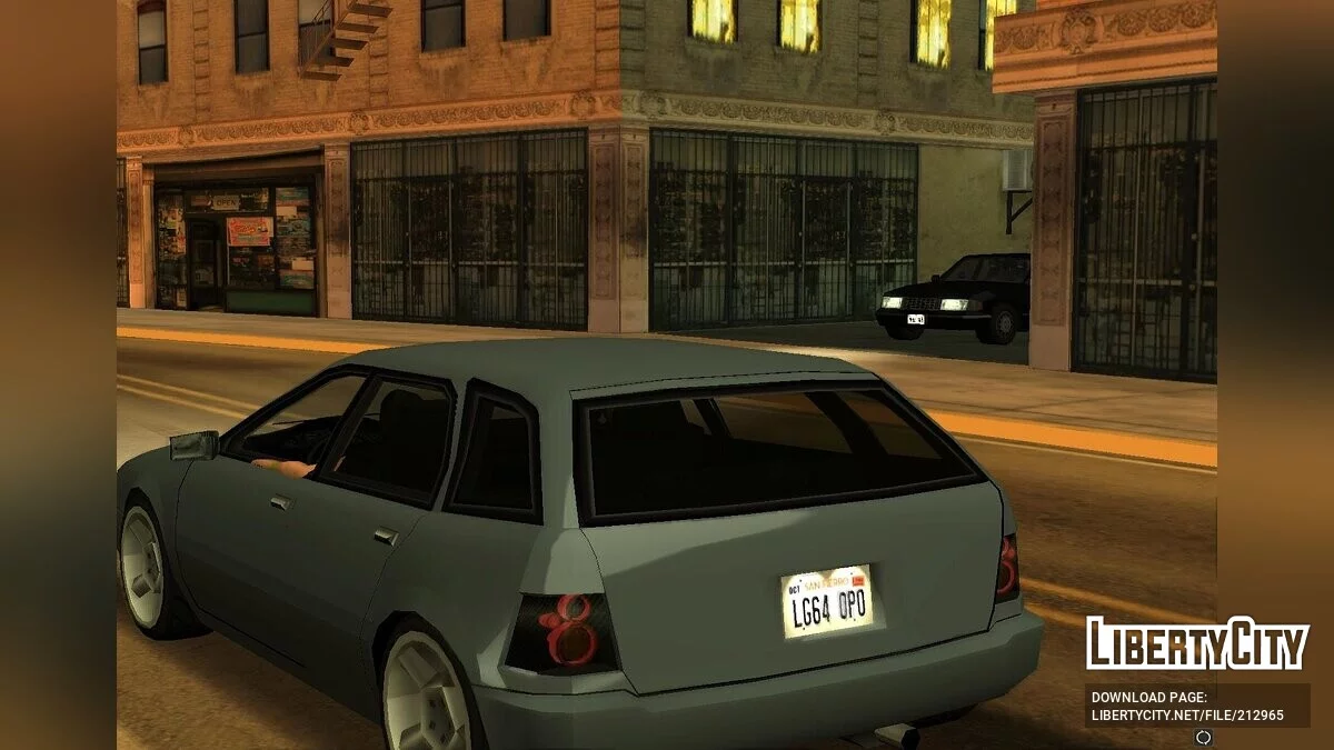 FBI машина из Liberty City Stories / GTA San Andreas