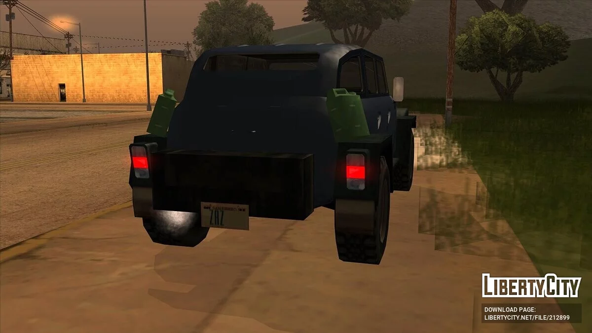 Saas PP12 Hogg из Just Cause 2 / GTA San Andreas