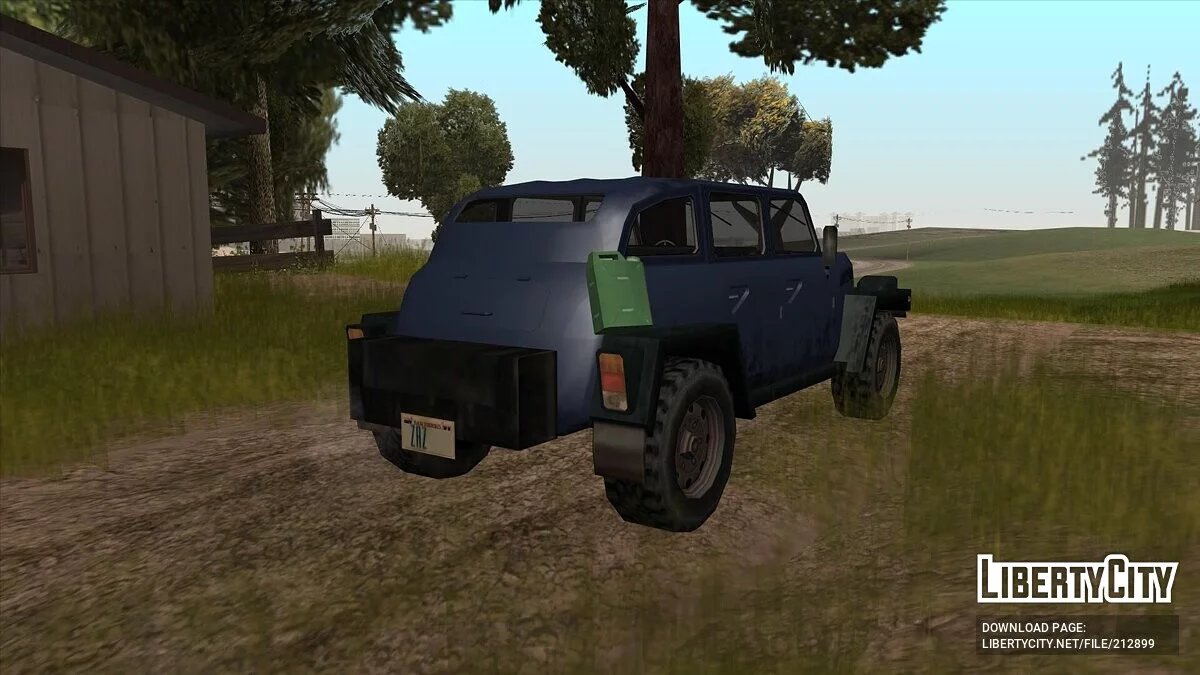 Saas PP12 Hogg из Just Cause 2 / GTA San Andreas