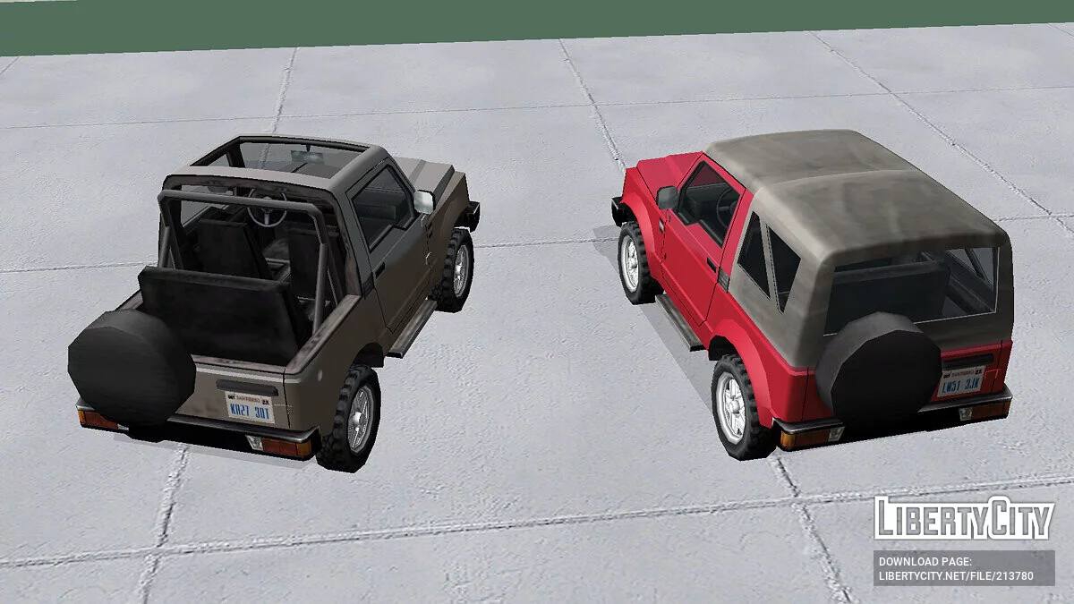 1988 Shitzu Shogun / GTA San Andreas