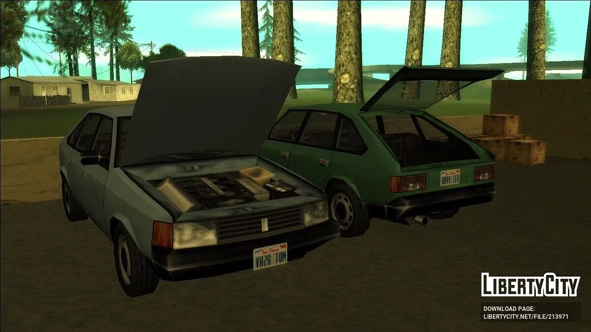 '86 Rune Yozhik [SA Style | Add-On] / GTA San Andreas