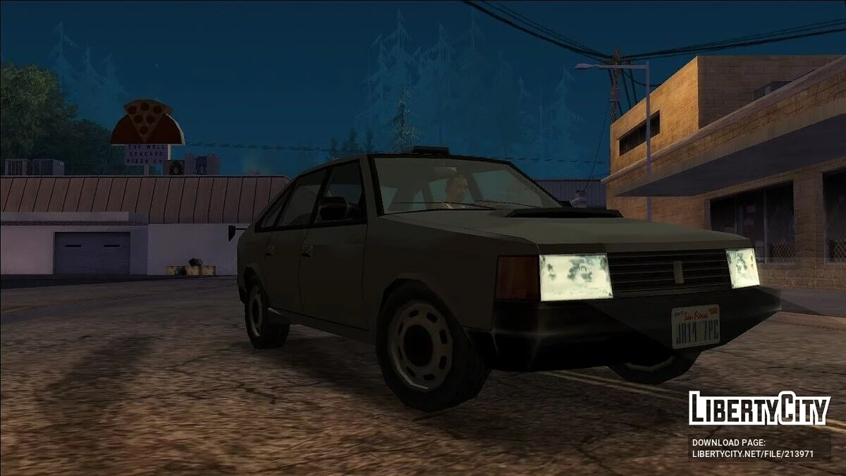 '86 Rune Yozhik [SA Style | Add-On] / GTA San Andreas