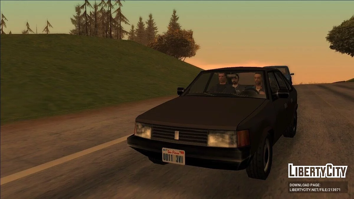 '86 Rune Yozhik [SA Style | Add-On] / GTA San Andreas