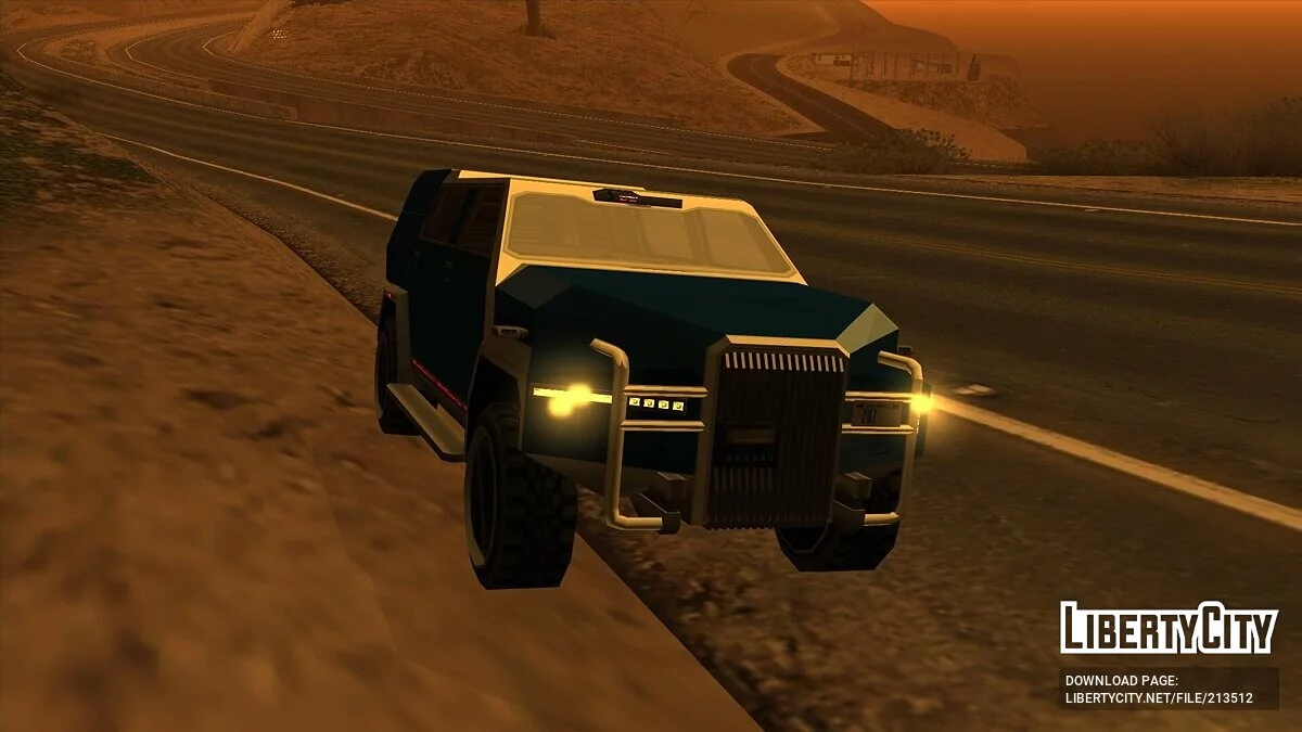 Chevillon Emperor 620 Ragnar из Cyberpunk 2077 / GTA San Andreas