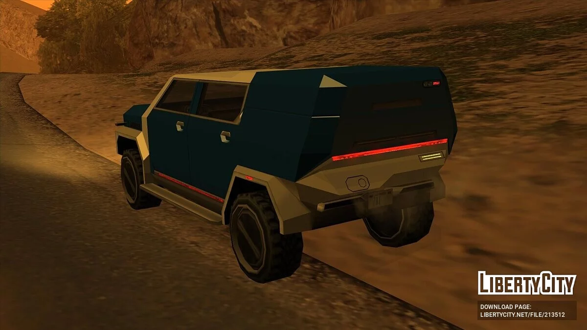 Chevillon Emperor 620 Ragnar из Cyberpunk 2077 / GTA San Andreas