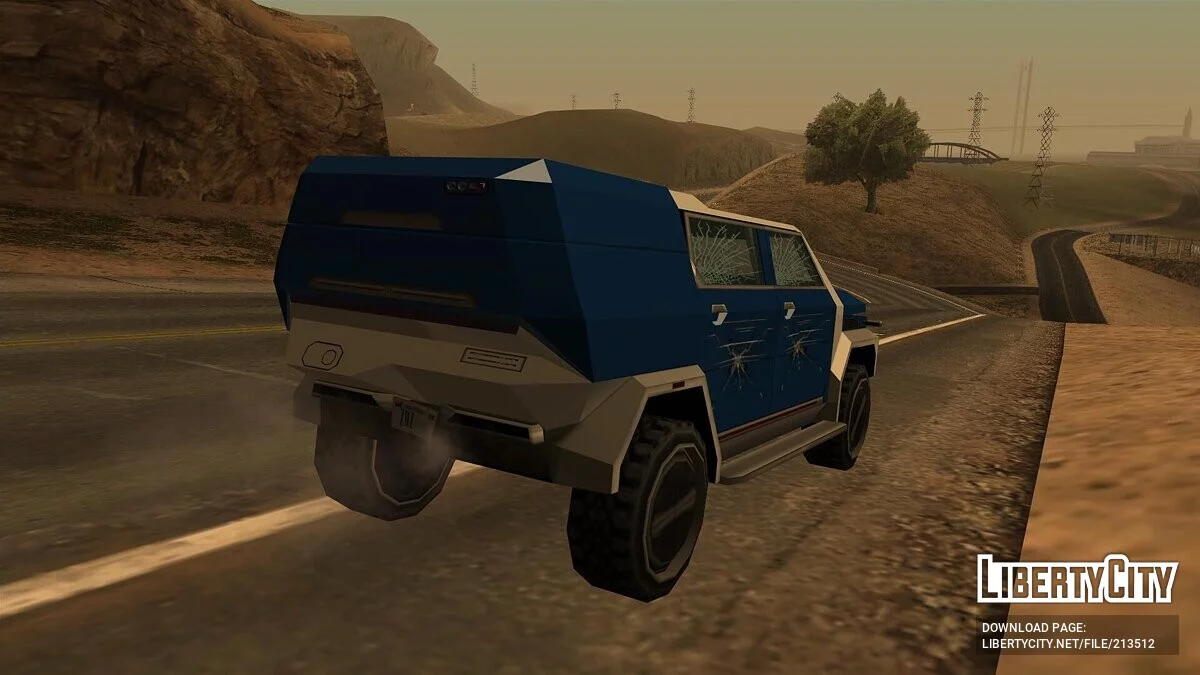 Chevillon Emperor 620 Ragnar из Cyberpunk 2077 / GTA San Andreas