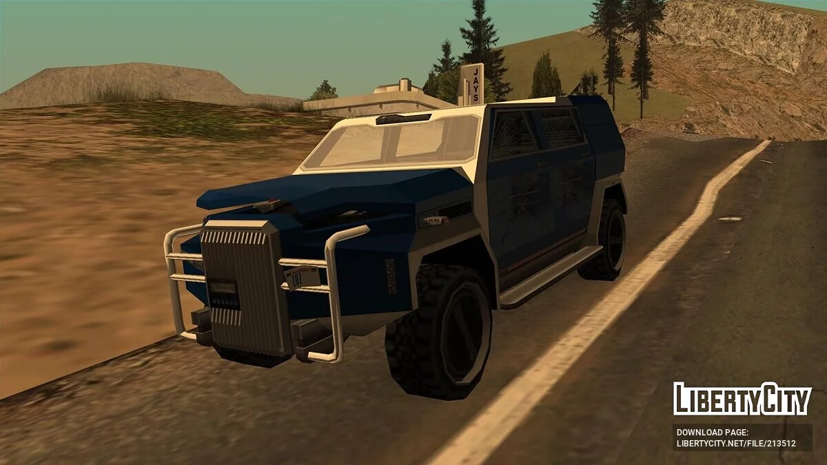 Chevillon Emperor 620 Ragnar из Cyberpunk 2077 / GTA San Andreas