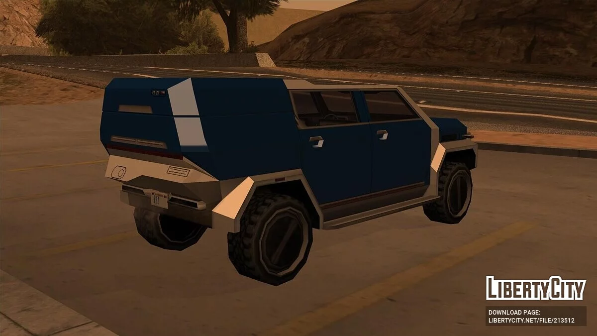 Chevillon Emperor 620 Ragnar из Cyberpunk 2077 / GTA San Andreas