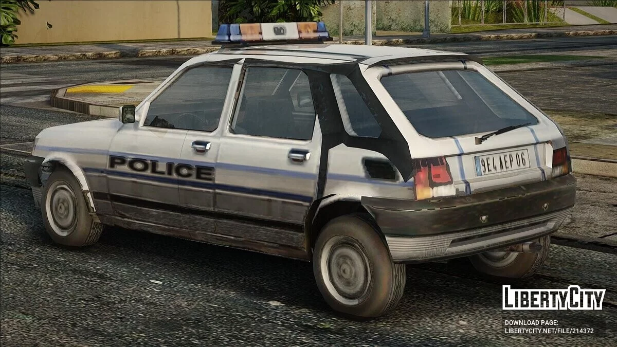 DRIV3R Vitesse Moyenne 94 Police / GTA San Andreas