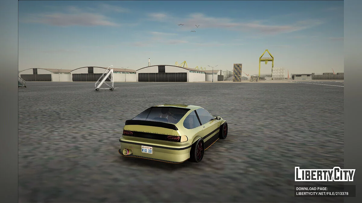 Honda CRX Tuned / GTA San Andreas