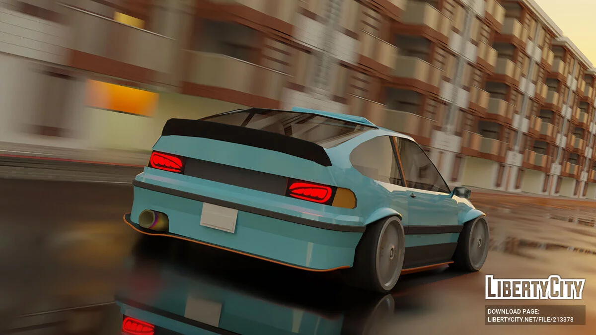 Honda CRX Tuned / GTA San Andreas