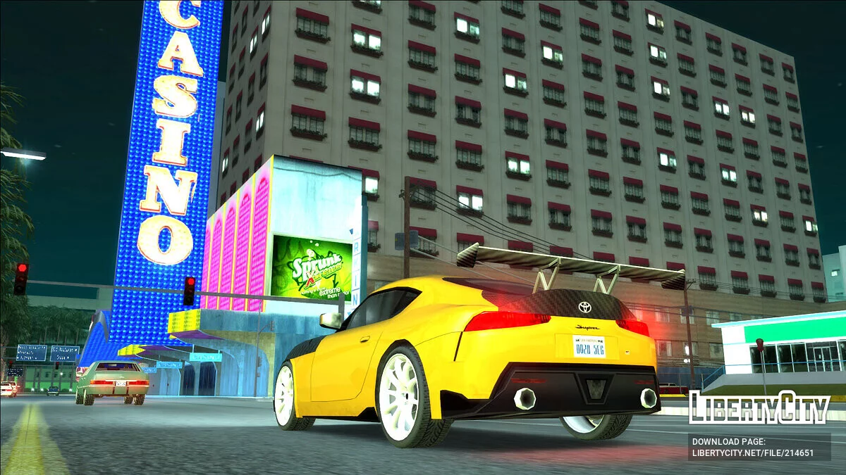 '20 Toyota GR Supra (SA Style + Addon) / GTA San Andreas