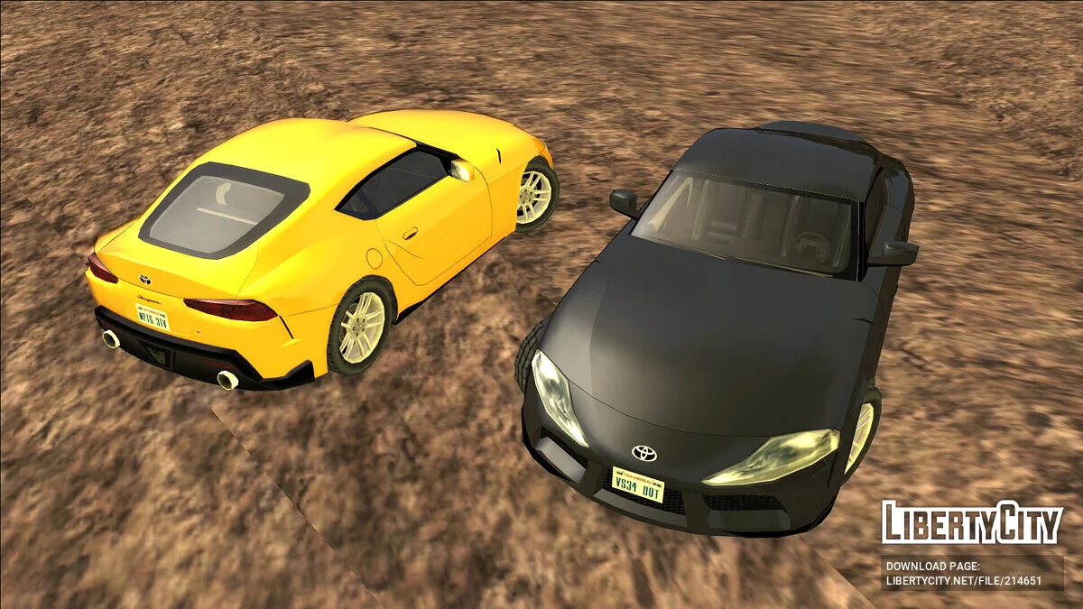 '20 Toyota GR Supra (SA Style + Addon) / GTA San Andreas