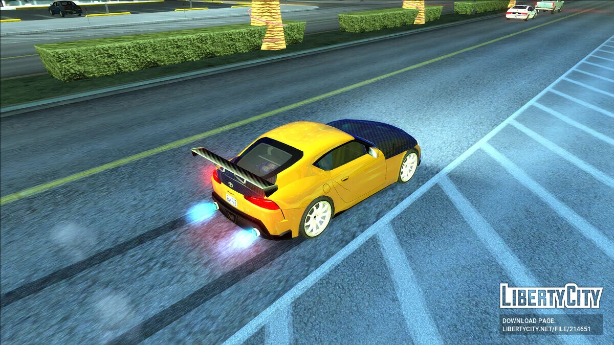 '20 Toyota GR Supra (SA Style + Addon) / GTA San Andreas