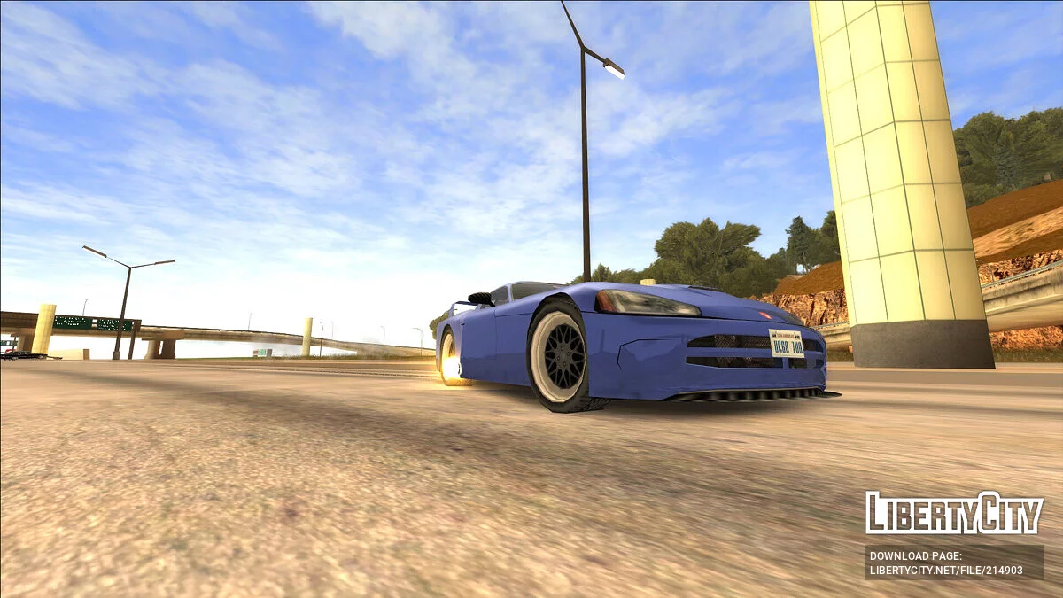 Custom Dodge Viper SRT 10 [SA Style - Addon] / GTA San Andreas