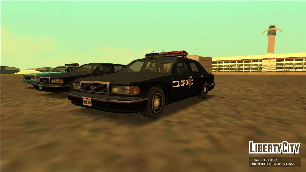 Атмосферный сборник полицейских машин Либерти Сити / GTA San Andreas