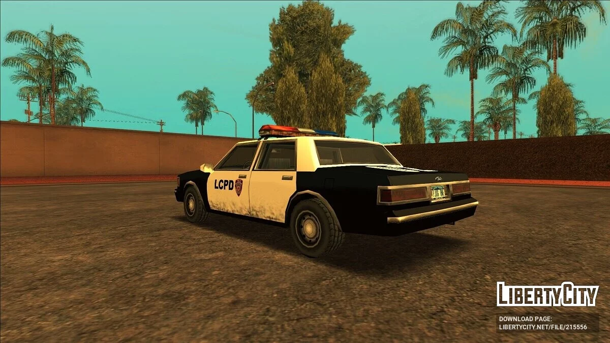 Атмосферный сборник полицейских машин Либерти Сити / GTA San Andreas