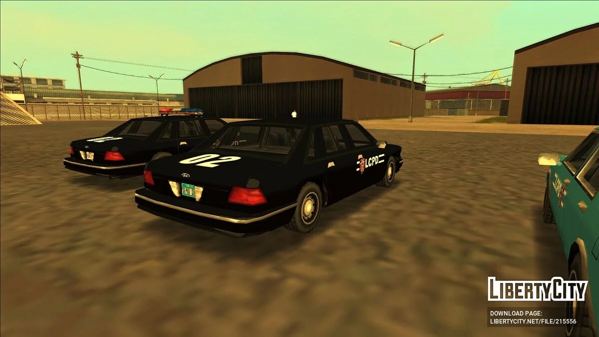 Атмосферный сборник полицейских машин Либерти Сити / GTA San Andreas