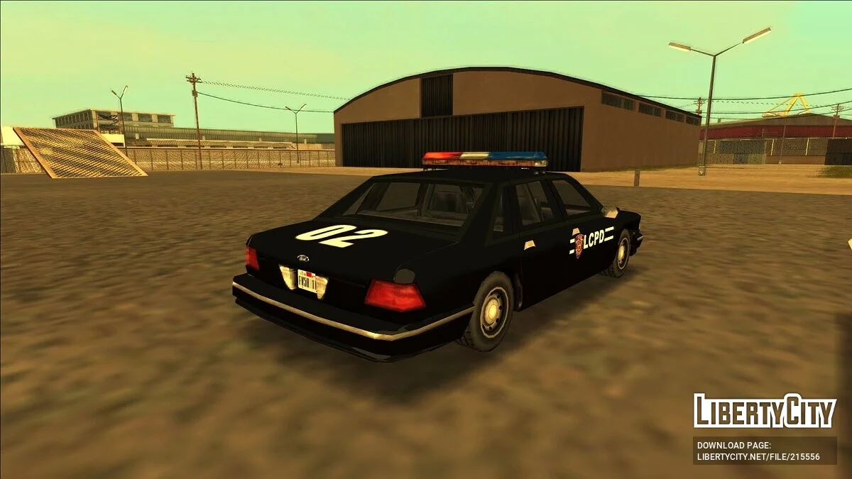 Атмосферный сборник полицейских машин Либерти Сити / GTA San Andreas