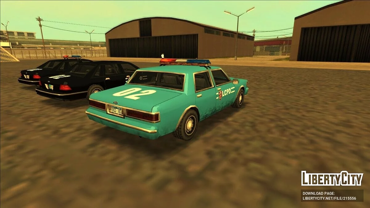Атмосферный сборник полицейских машин Либерти Сити / GTA San Andreas