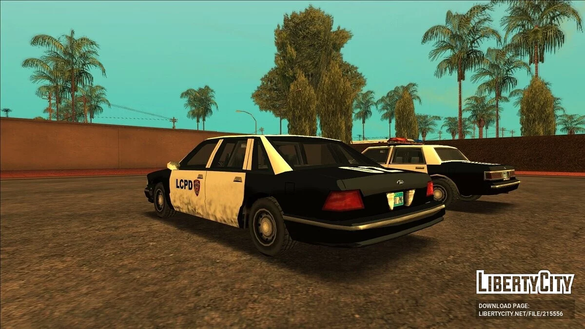 Атмосферный сборник полицейских машин Либерти Сити / GTA San Andreas