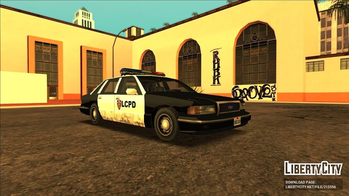 Атмосферный сборник полицейских машин Либерти Сити / GTA San Andreas