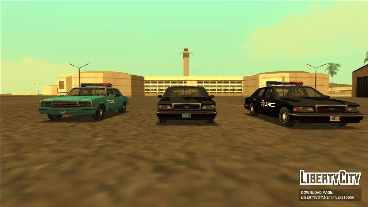 Атмосферный сборник полицейских машин Либерти Сити / GTA San Andreas