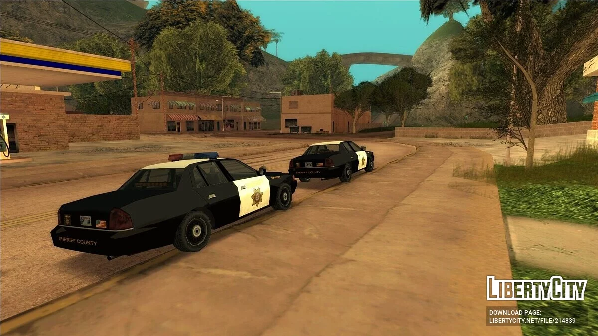 Сборник полицейских машин / GTA San Andreas