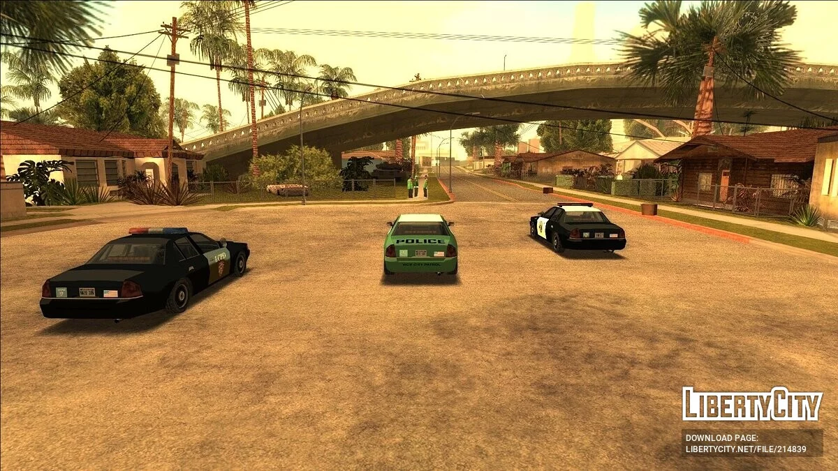 Сборник полицейских машин / GTA San Andreas