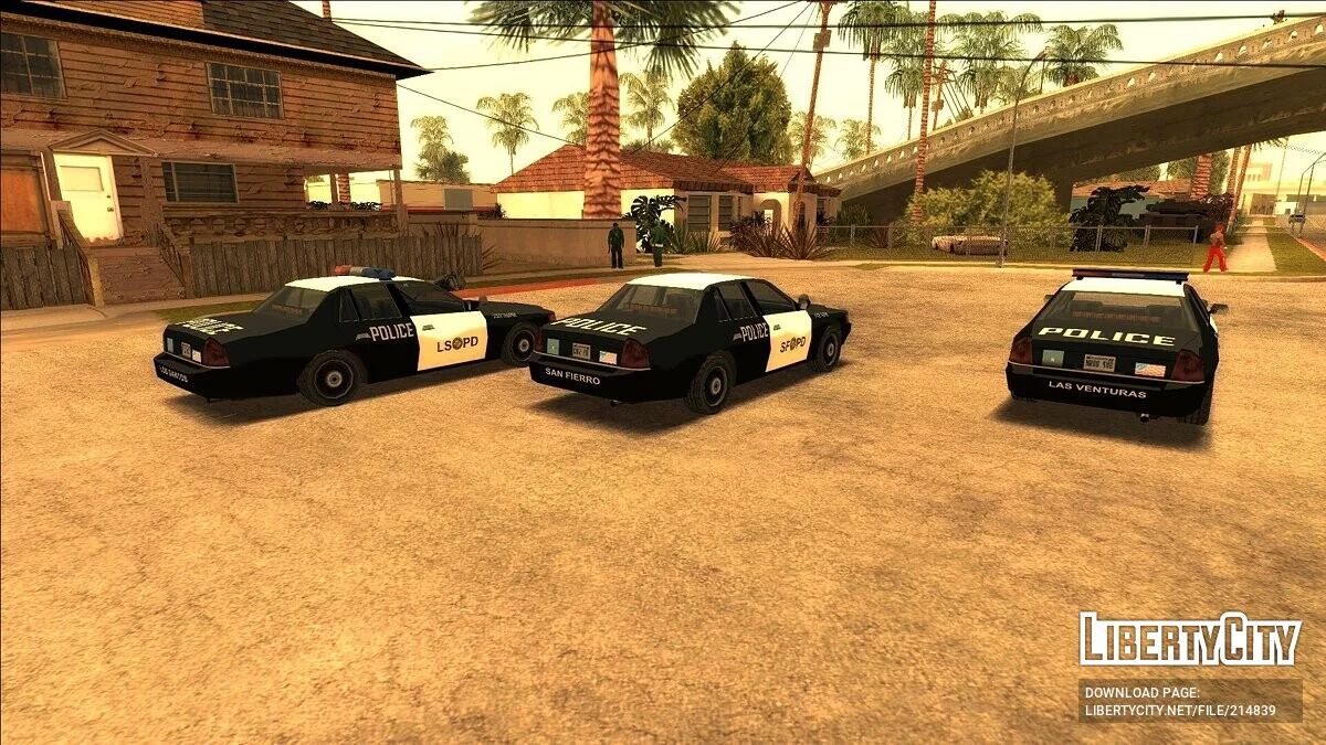 Сборник полицейских машин / GTA San Andreas