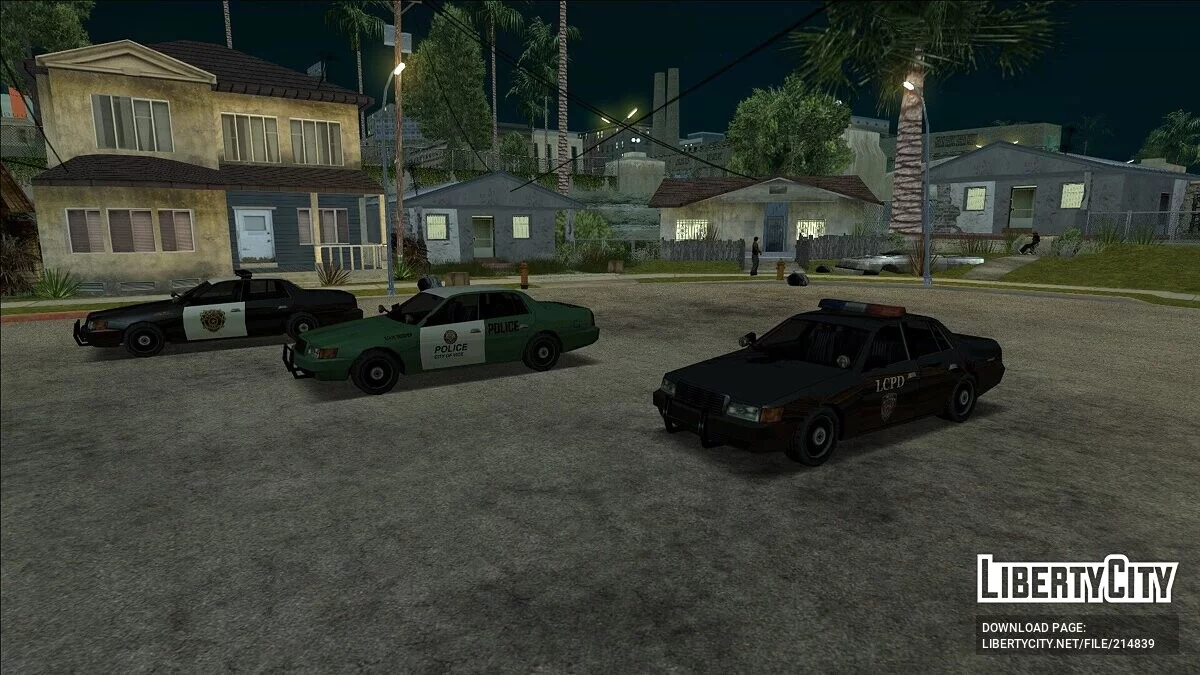 Сборник полицейских машин / GTA San Andreas