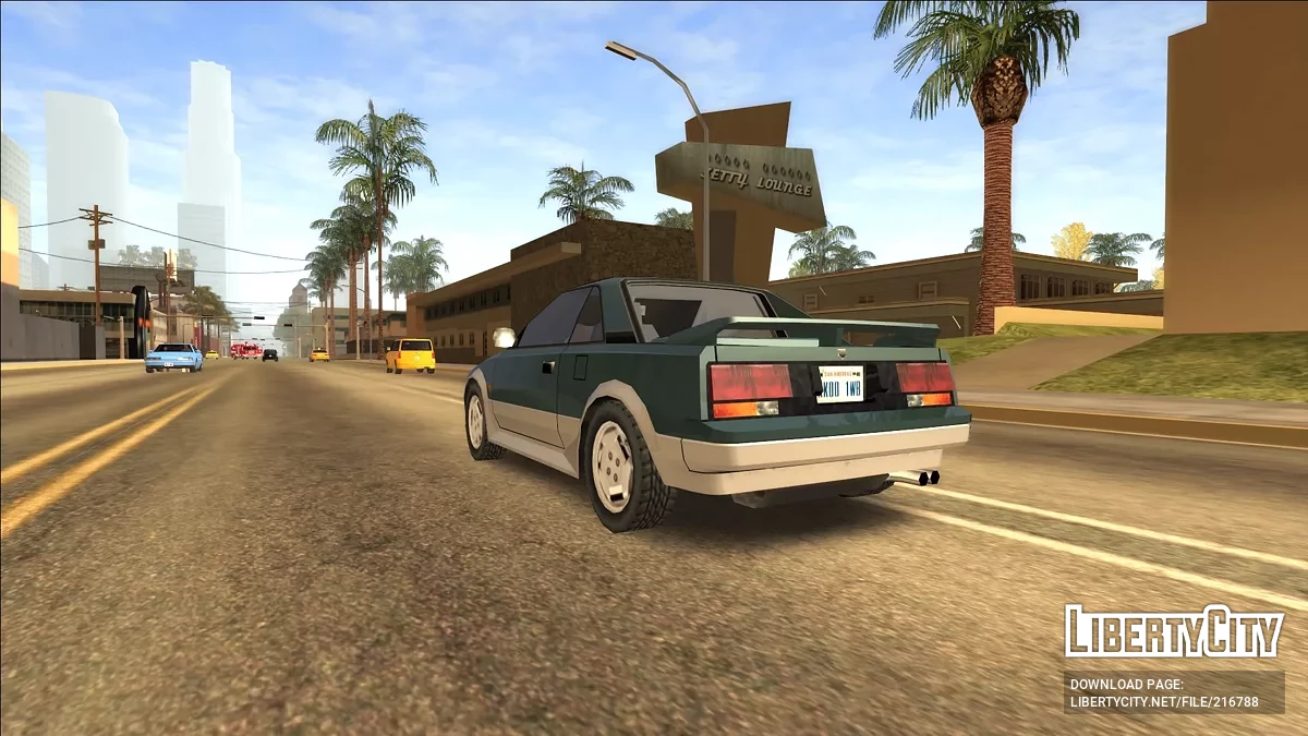 Toyota MR2 (AW11) '89 [SA Style] / GTA San Andreas
