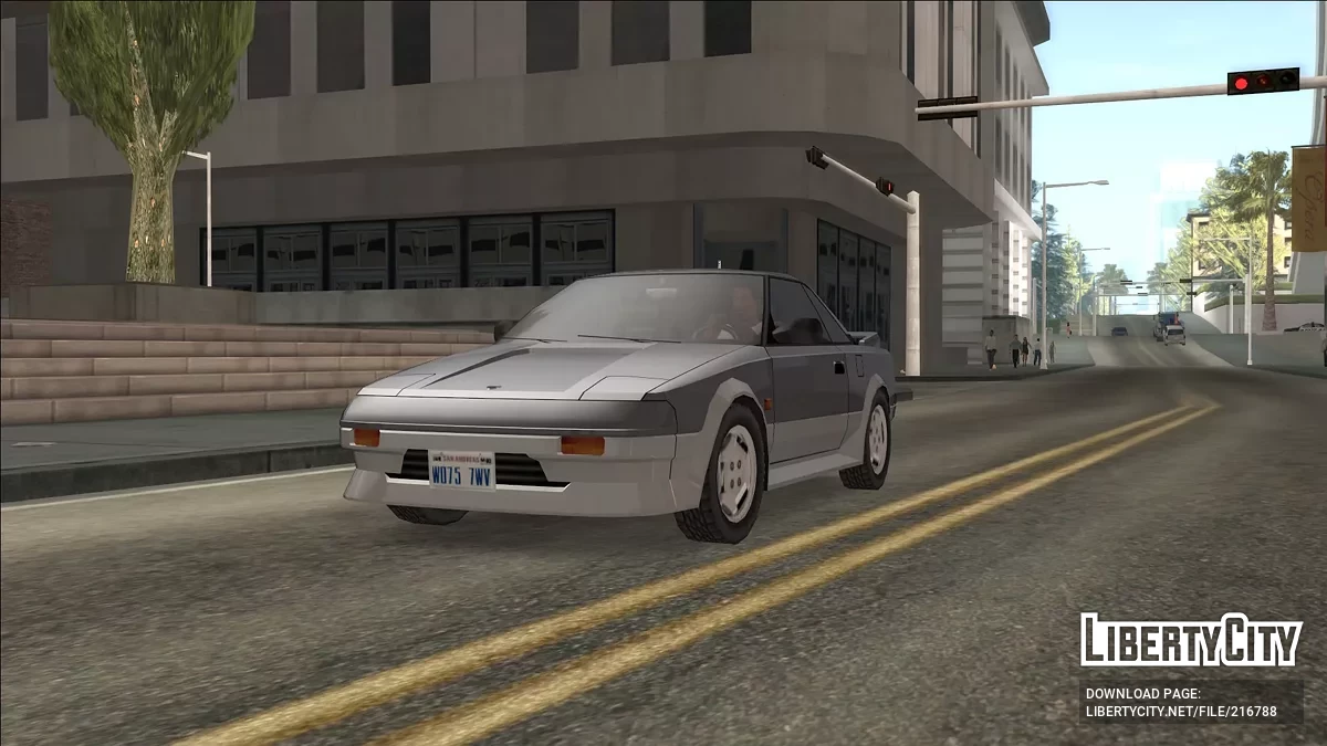 Toyota MR2 (AW11) '89 [SA Style] / GTA San Andreas