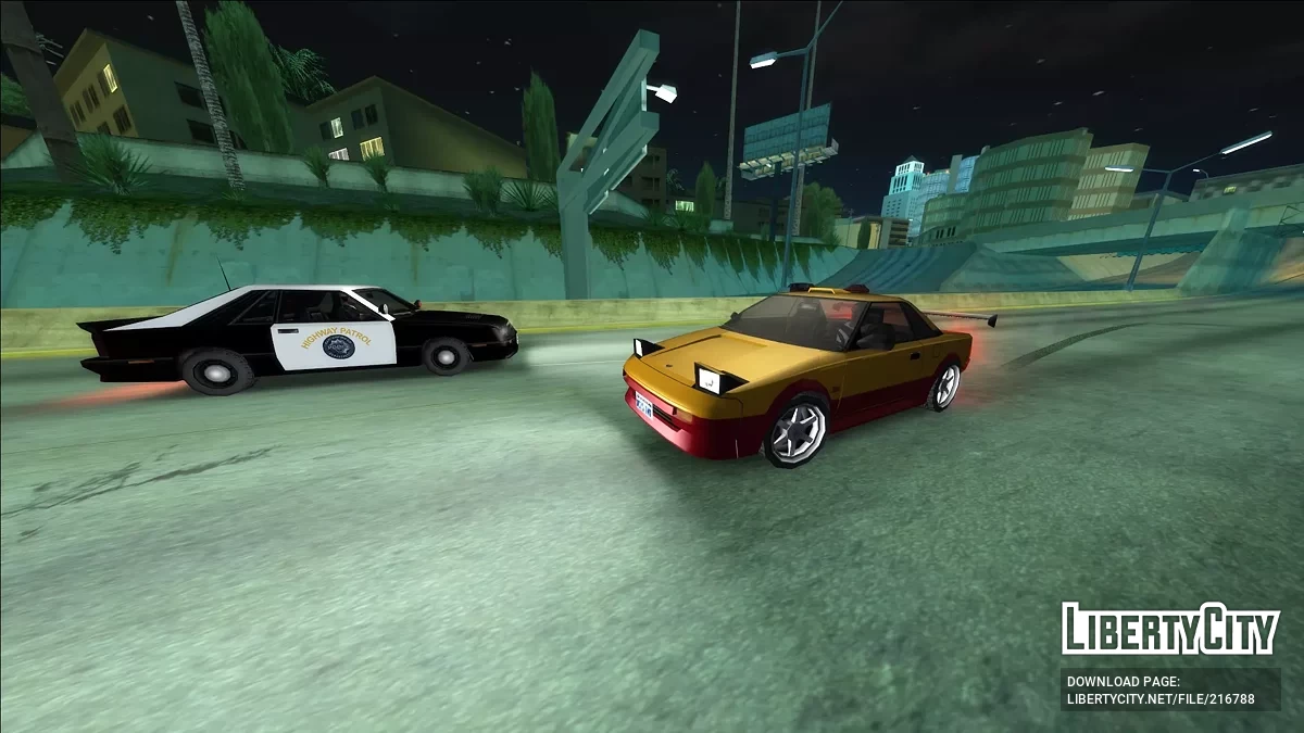 Toyota MR2 (AW11) '89 [SA Style] / GTA San Andreas