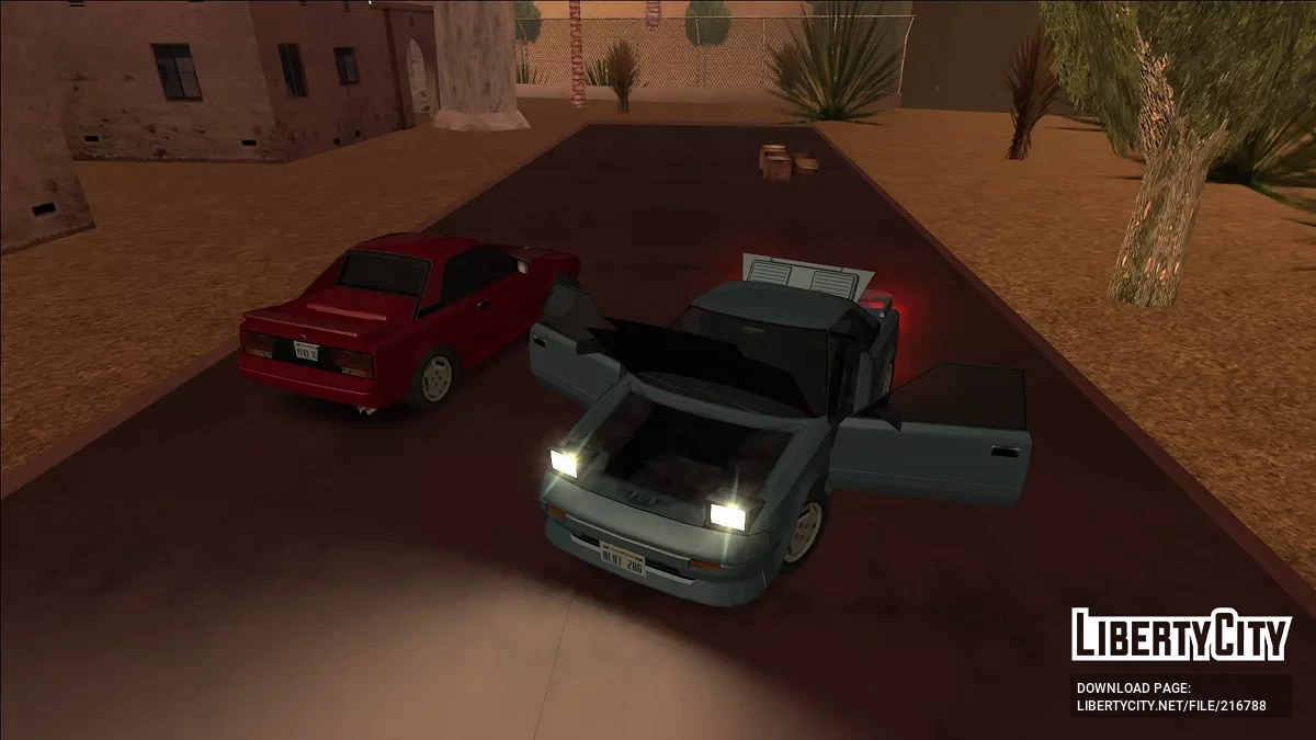 Toyota MR2 (AW11) '89 [SA Style] / GTA San Andreas