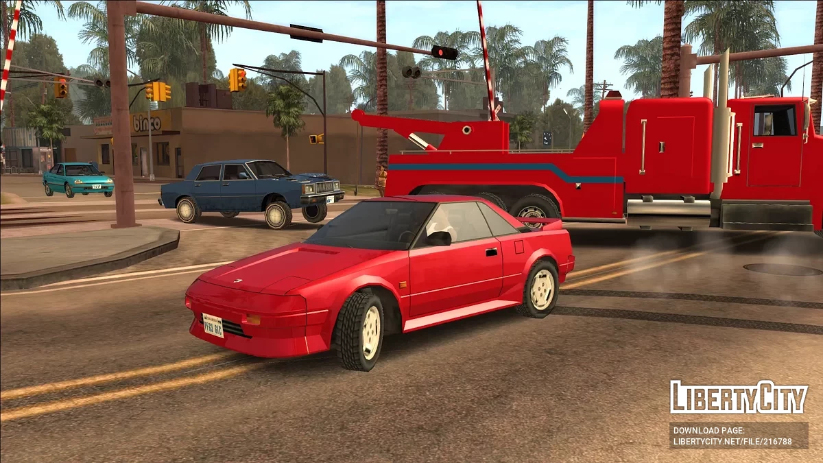 Toyota MR2 (AW11) '89 [SA Style] / GTA San Andreas