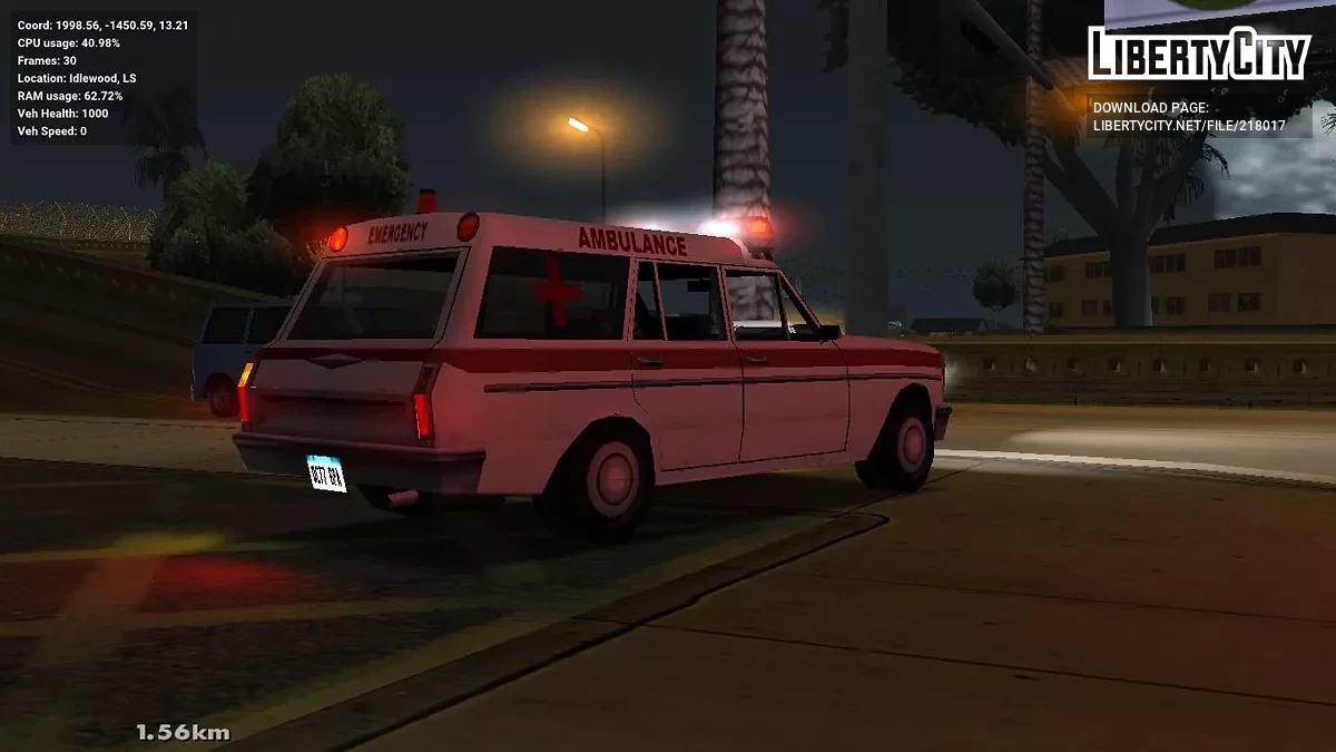 Перенниал - Скорая Помощь (IVF) / GTA San Andreas