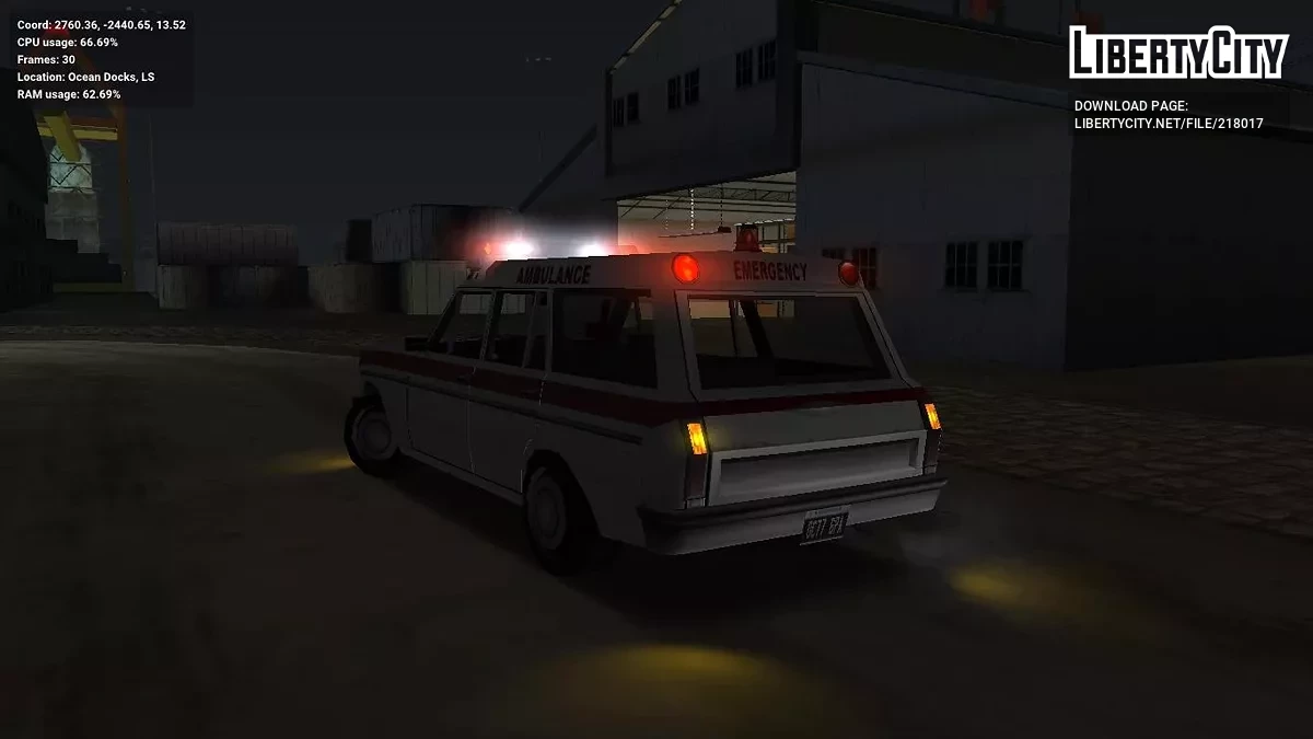 Перенниал - Скорая Помощь (IVF) / GTA San Andreas