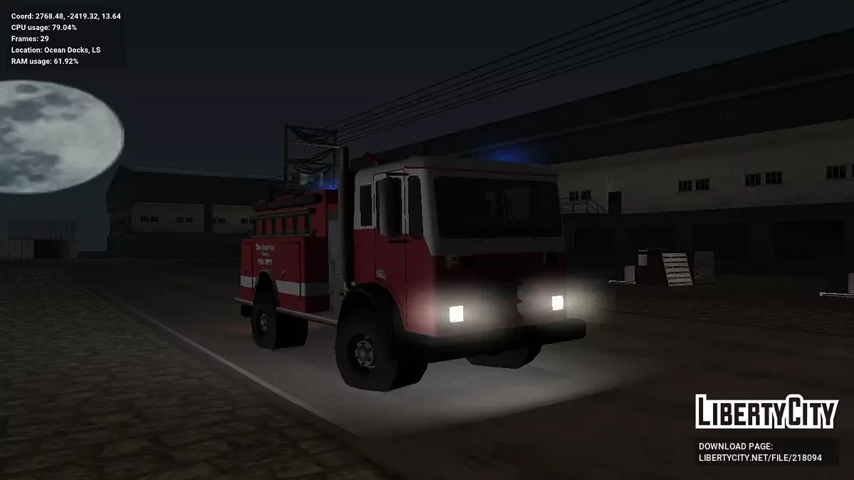 Fire Dune 1992 / GTA San Andreas