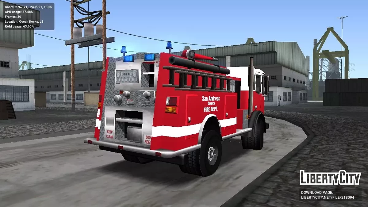 Fire Dune 1992 / GTA San Andreas