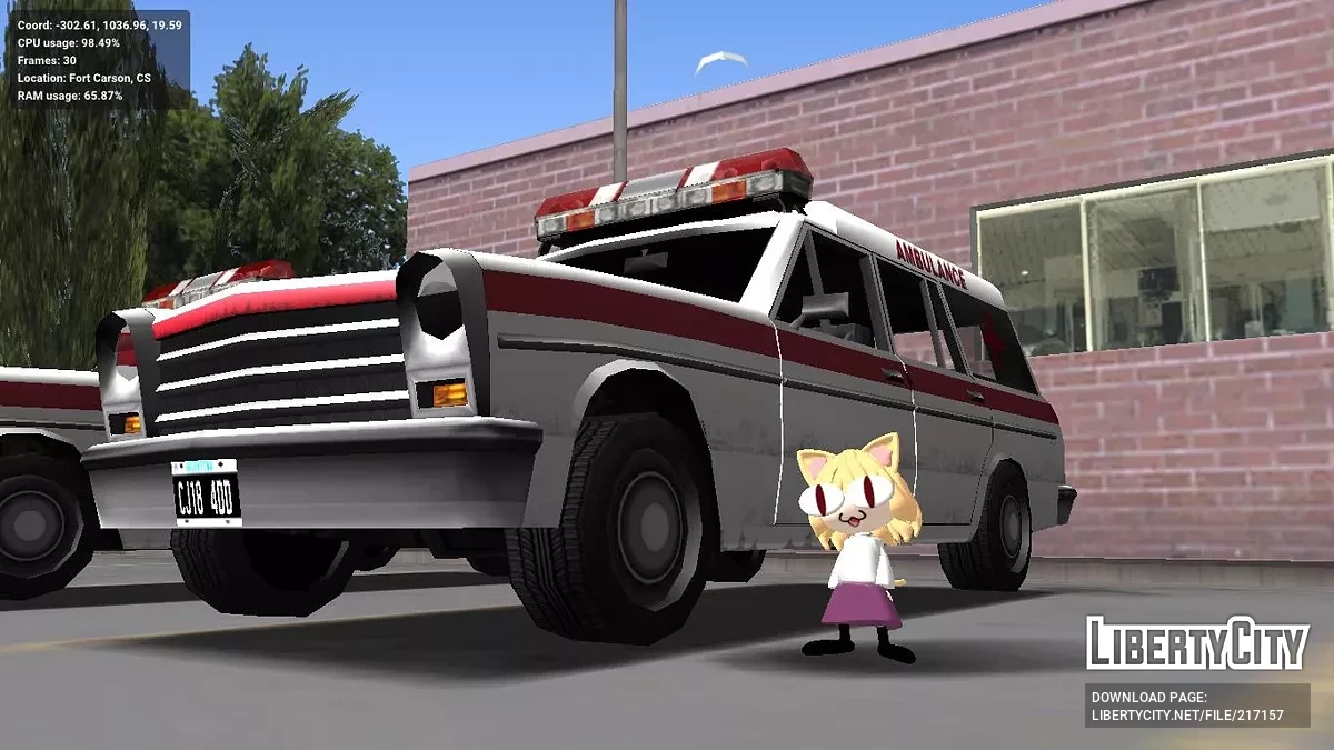 Perenial Ambulance 1967 / GTA San Andreas